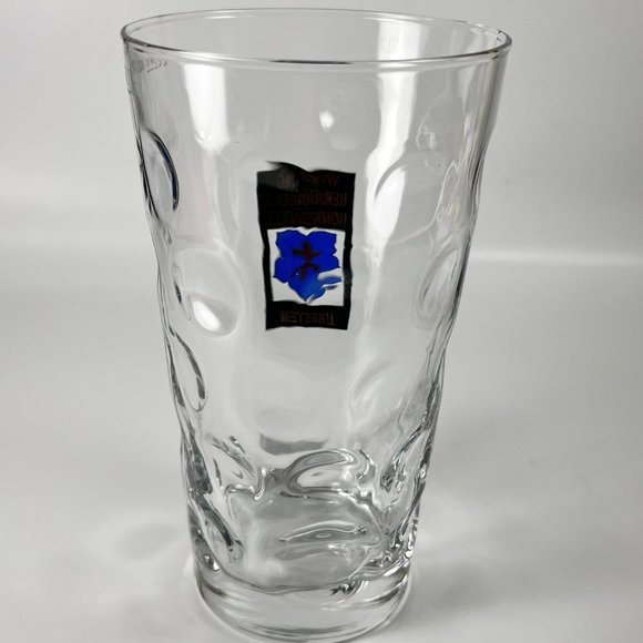 Weinwelt Herrenber German Weingut Wine Tasting Clear Glass Dimpled 0.5 Liter - Picture 3 of 12